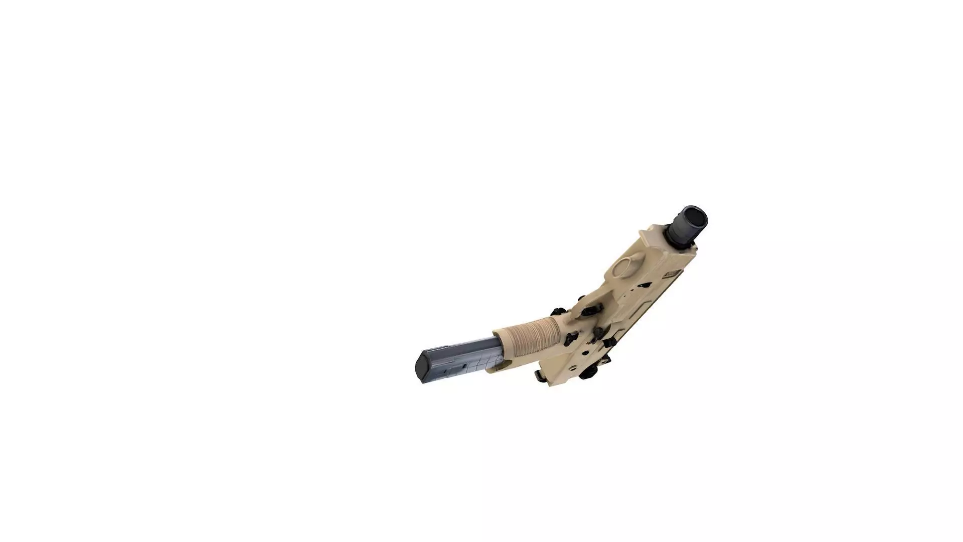 TP9-N Pistol gun  3D model_3