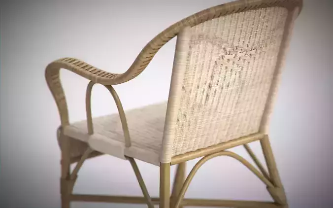 Vintage Wicker Chair and Sofa 