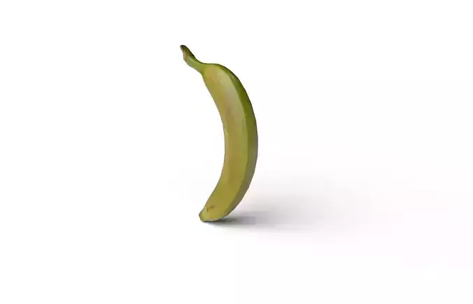 Banana M03 Low-poly 3D model 5