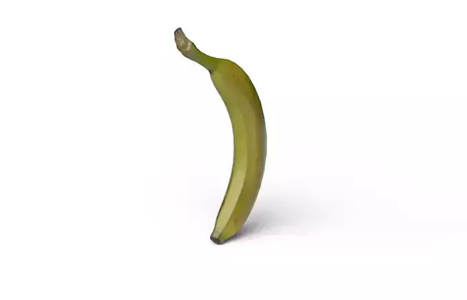 Banana M03 Low-poly 3D model 7