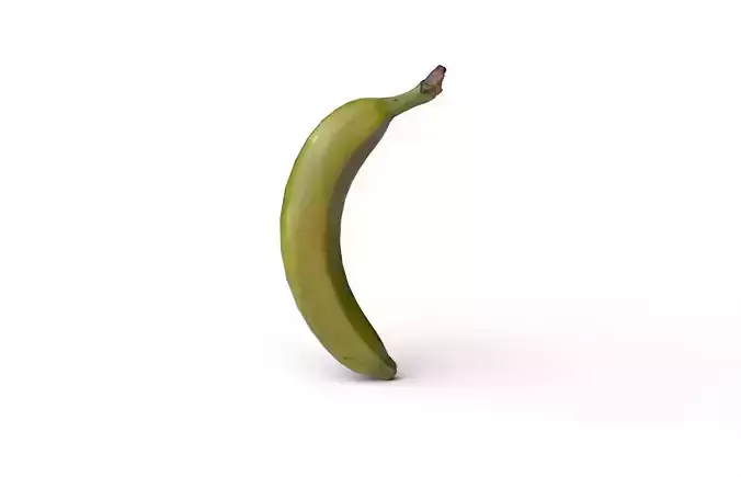 Banana M03 Low-poly 3D model 6
