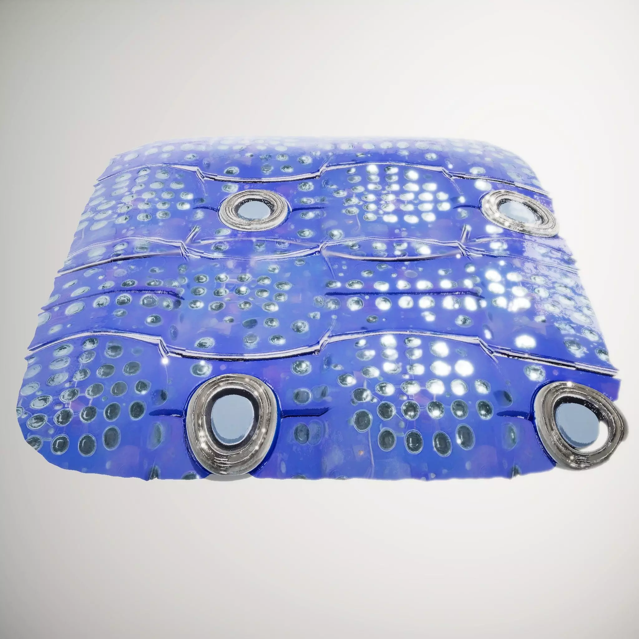 HQ PBR Textures Set Glowing Futuristic Glass Texture_2