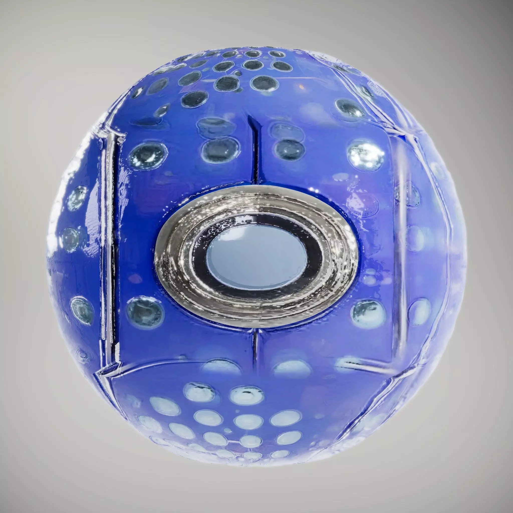 HQ PBR Textures Set Glowing Futuristic Glass Texture_3