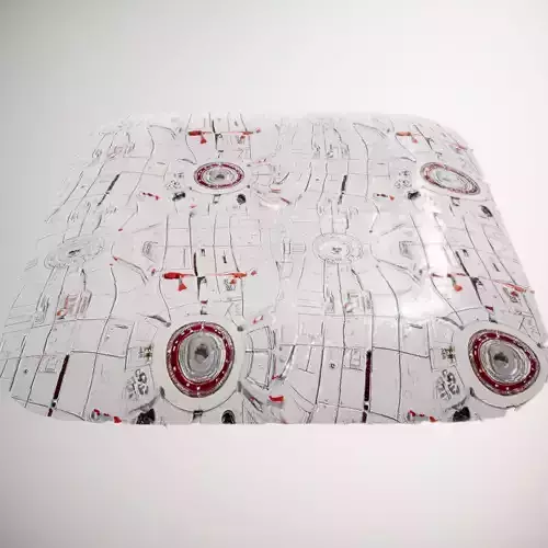 HQ PBR Textures Set Metal SciFi Panels