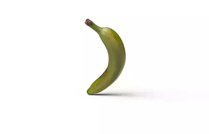 Banana M05 Low-poly 3D model 5
