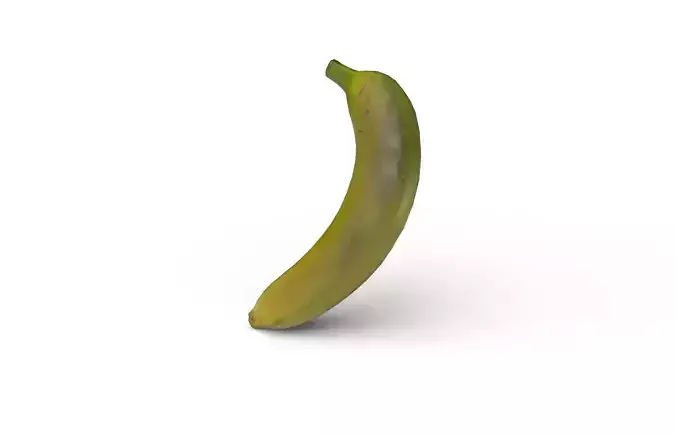 Banana M06 Low-poly 3D model 5