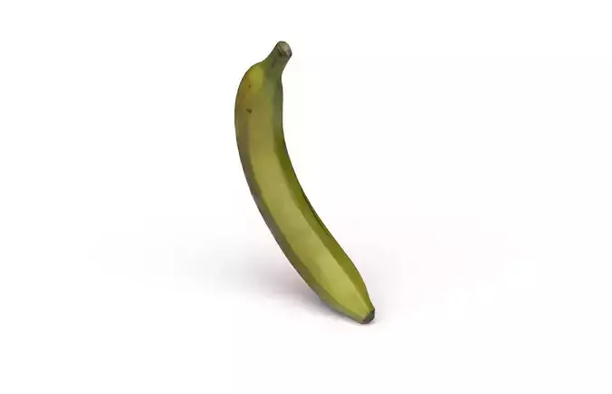 Banana M06 Low-poly 3D model 7