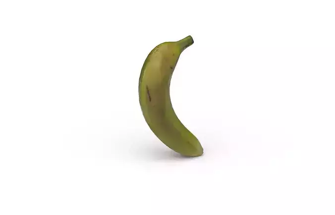 Banana M06 Low-poly 3D model 6