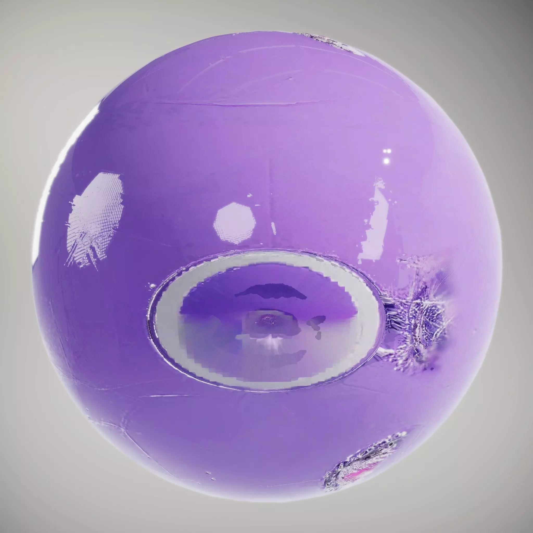 Gemstone Crystal Amethyst HQ PBR Textures Set Texture_3