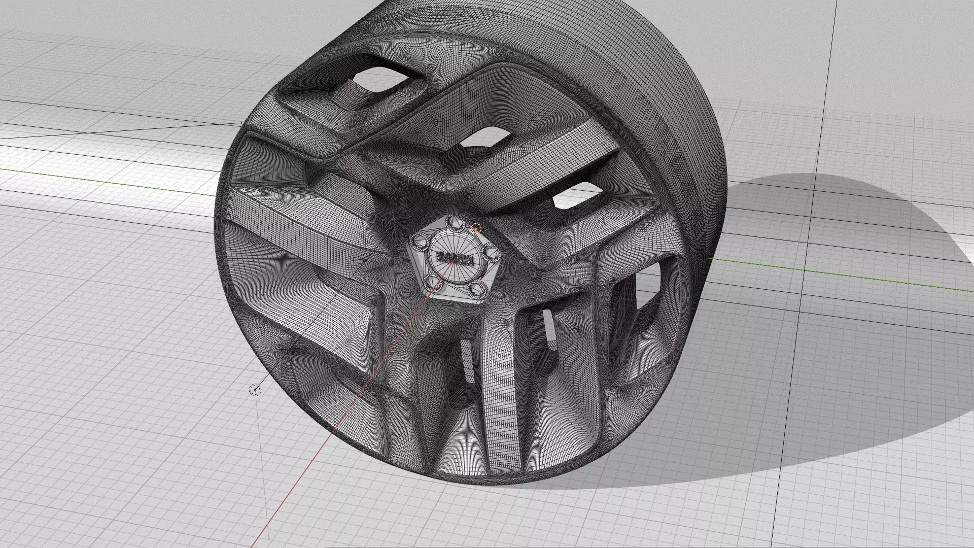 Land Rover Forged Wheel Modification To Print 3D print model_15