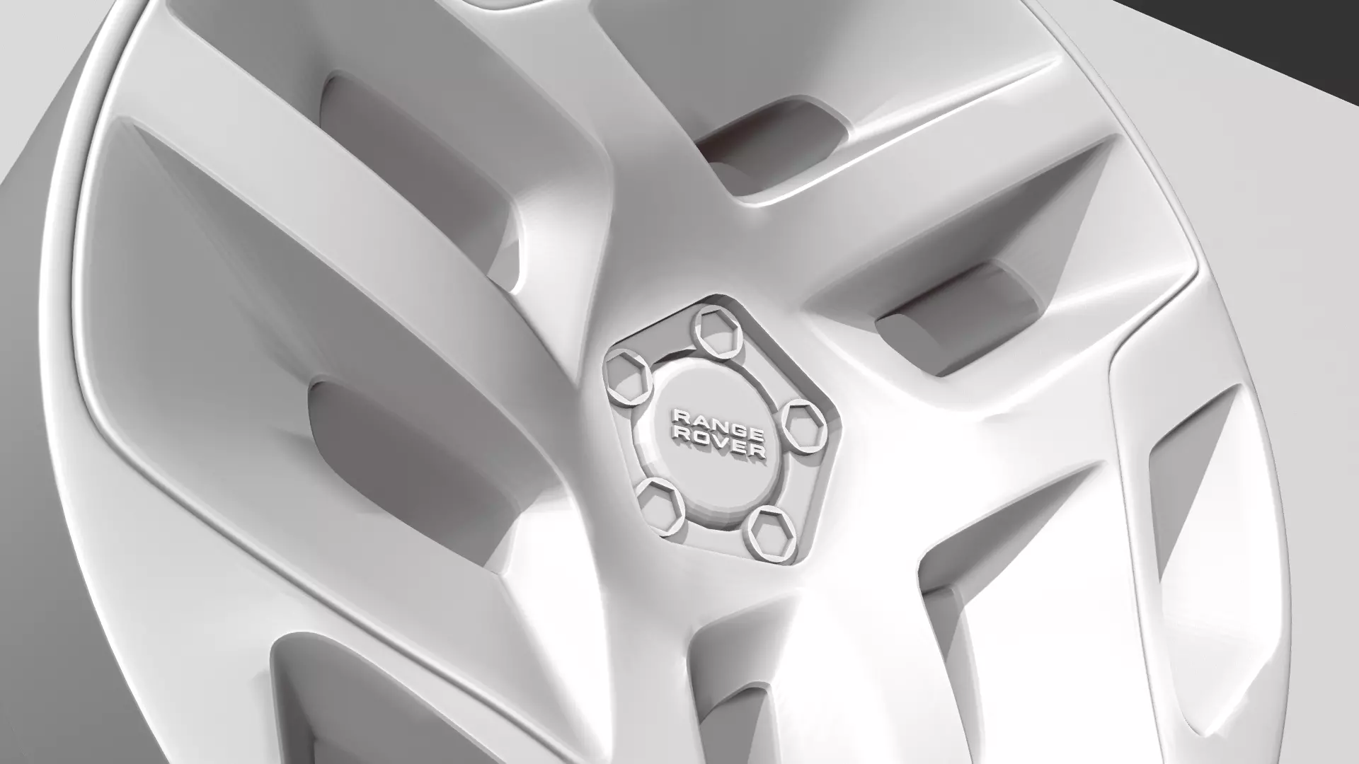 Land Rover Forged Wheel Modification To Print 3D print model_13