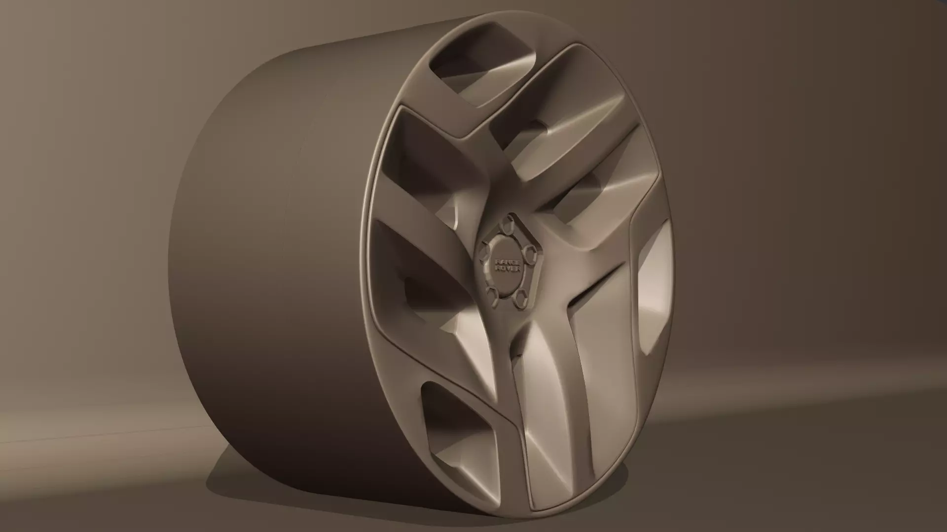 Land Rover Forged Wheel Modification To Print 3D print model_7
