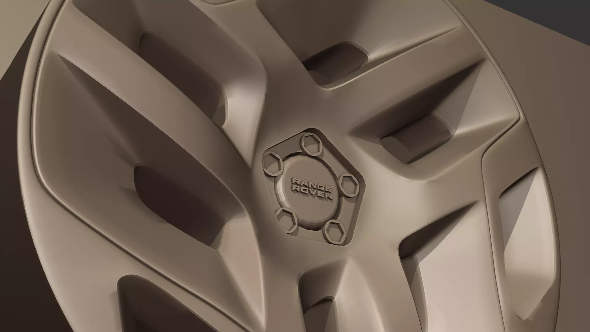 Land Rover Forged Wheel Modification To Print 3D print model_8