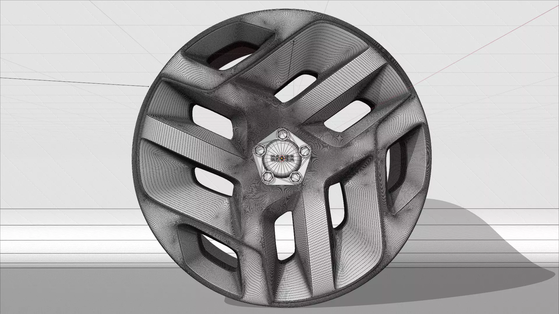 Land Rover Forged Wheel Modification To Print 3D print model_16