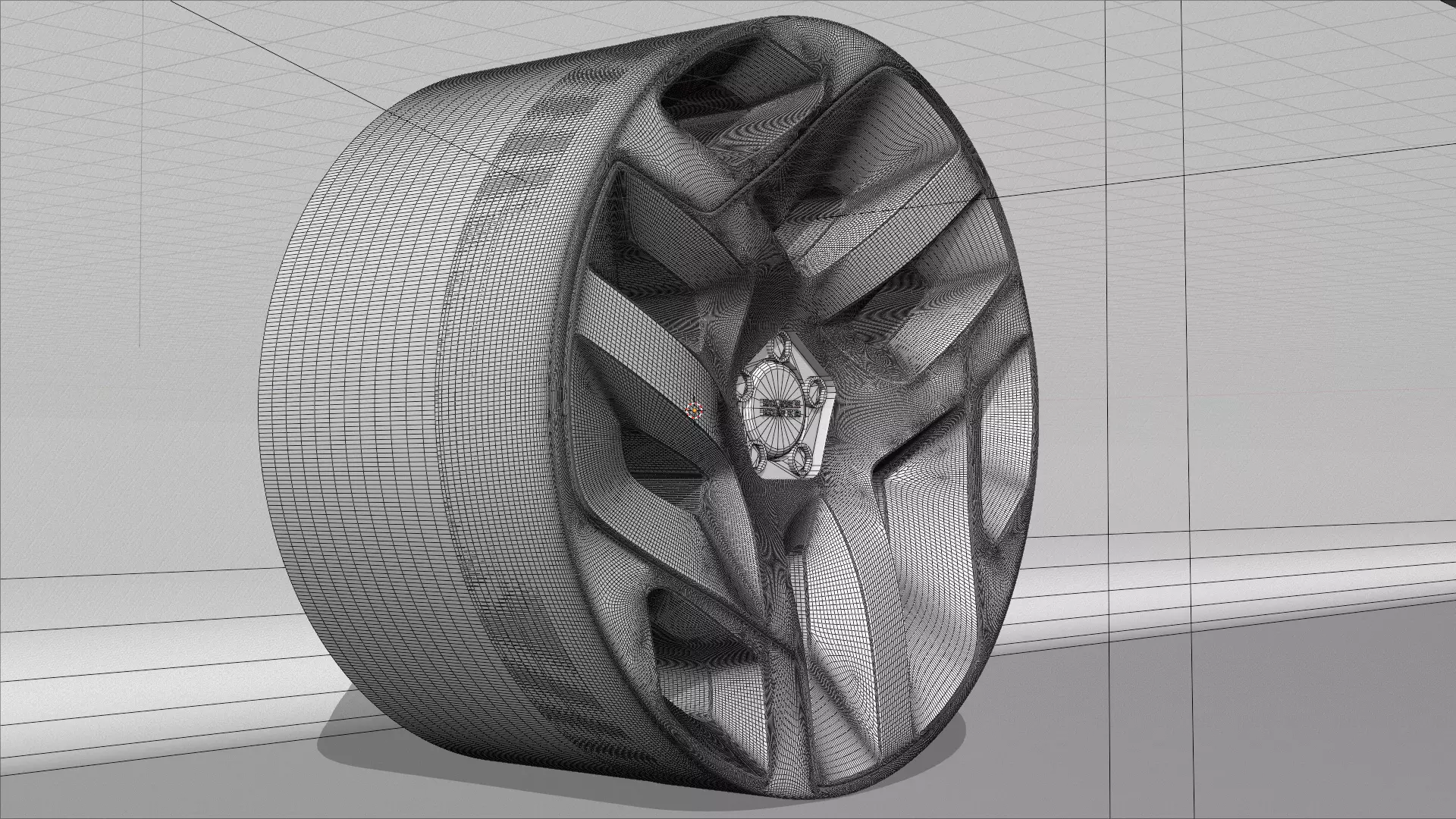 Land Rover Forged Wheel Modification To Print 3D print model_17