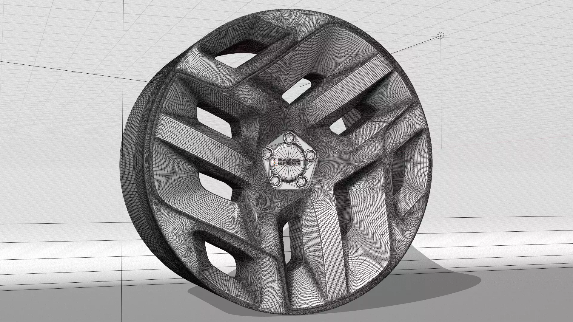 Land Rover Forged Wheel Modification To Print 3D print model_19