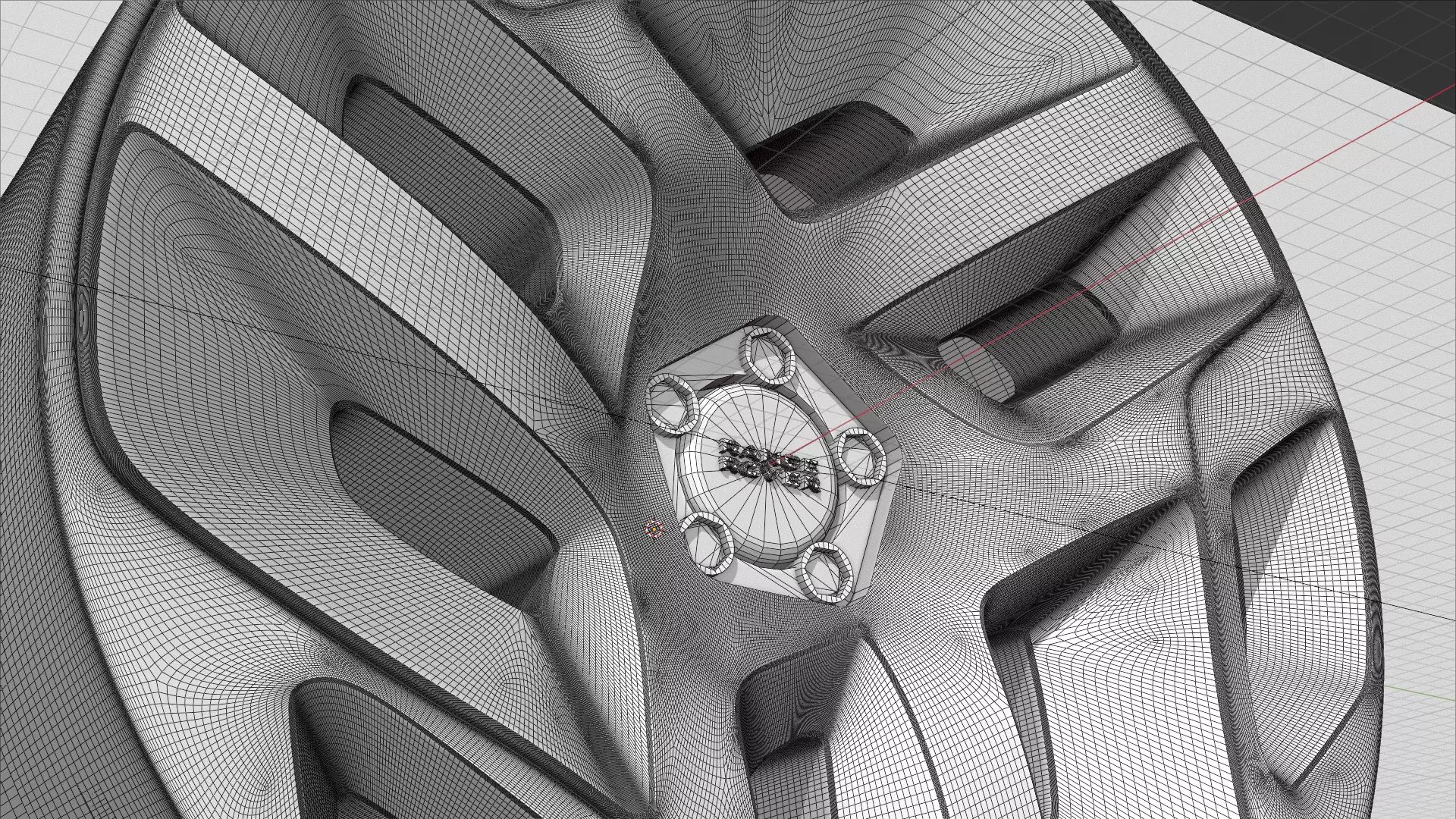 Land Rover Forged Wheel Modification To Print 3D print model_18