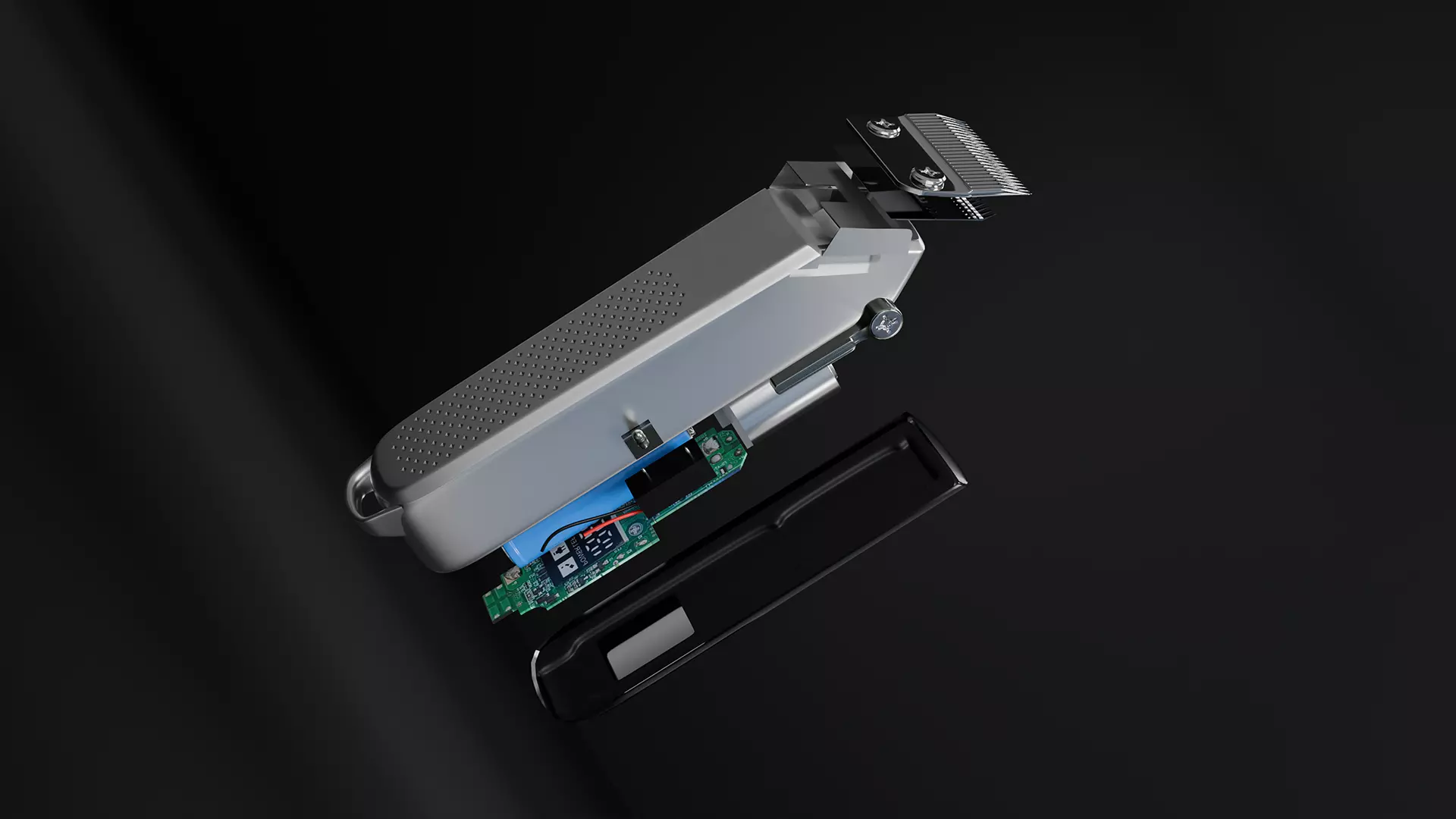 HAIR CLIPPER 3D  3D model_2