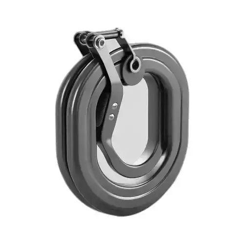 Modern Industrial Carabiner Hook