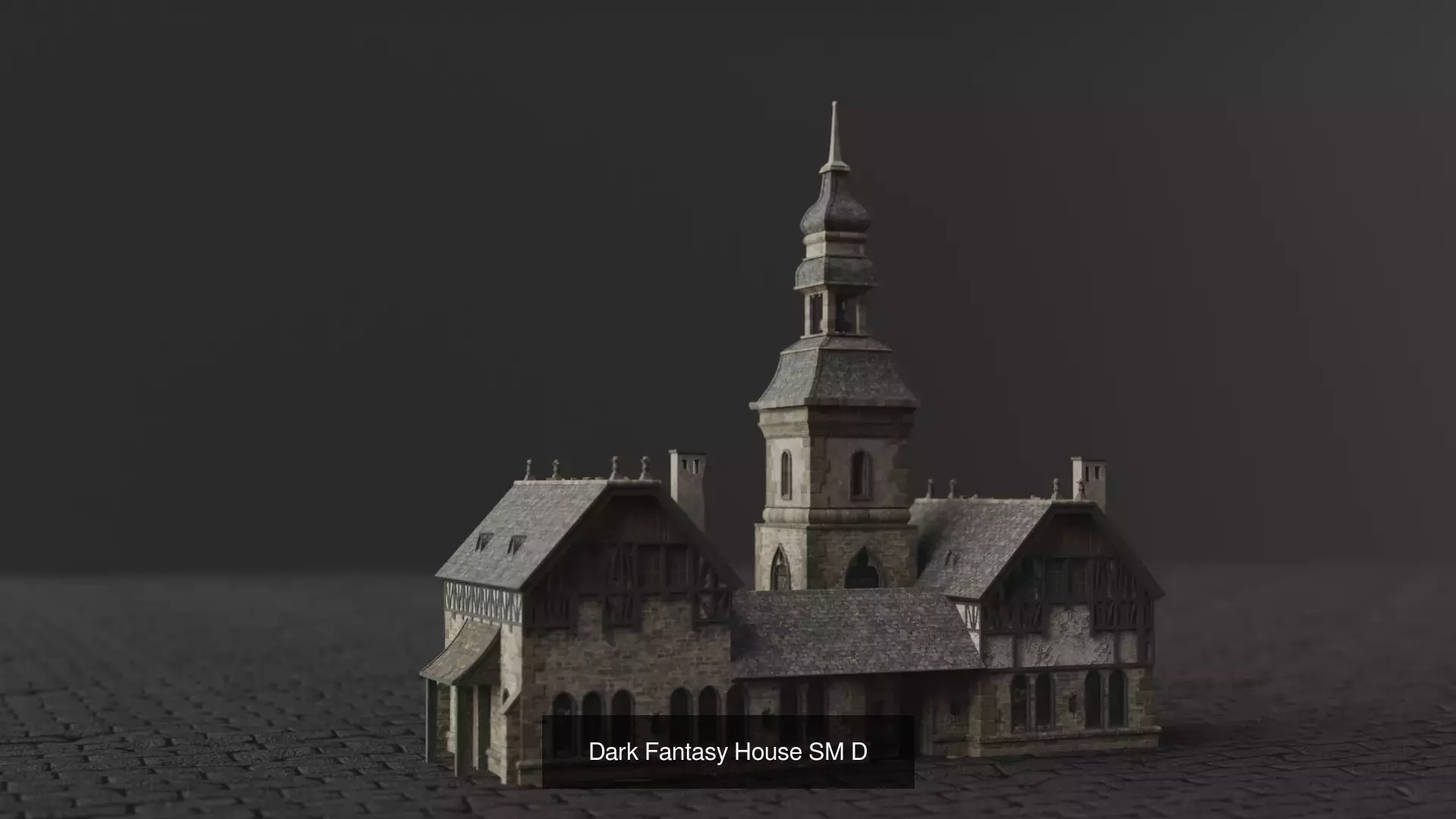 Dark Fantasy House 3D Model Collection_30