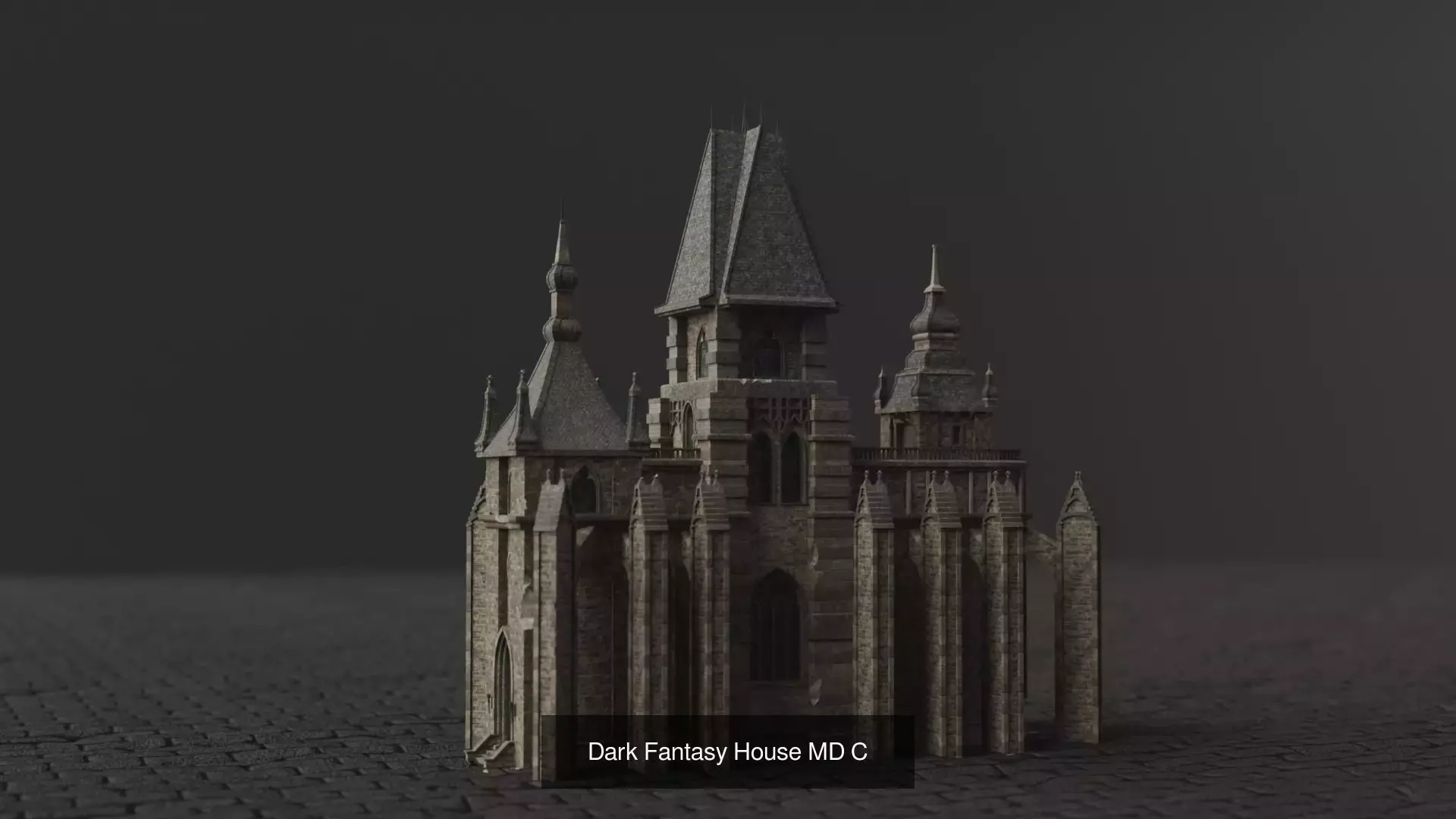 Dark Fantasy House 3D Model Collection_19