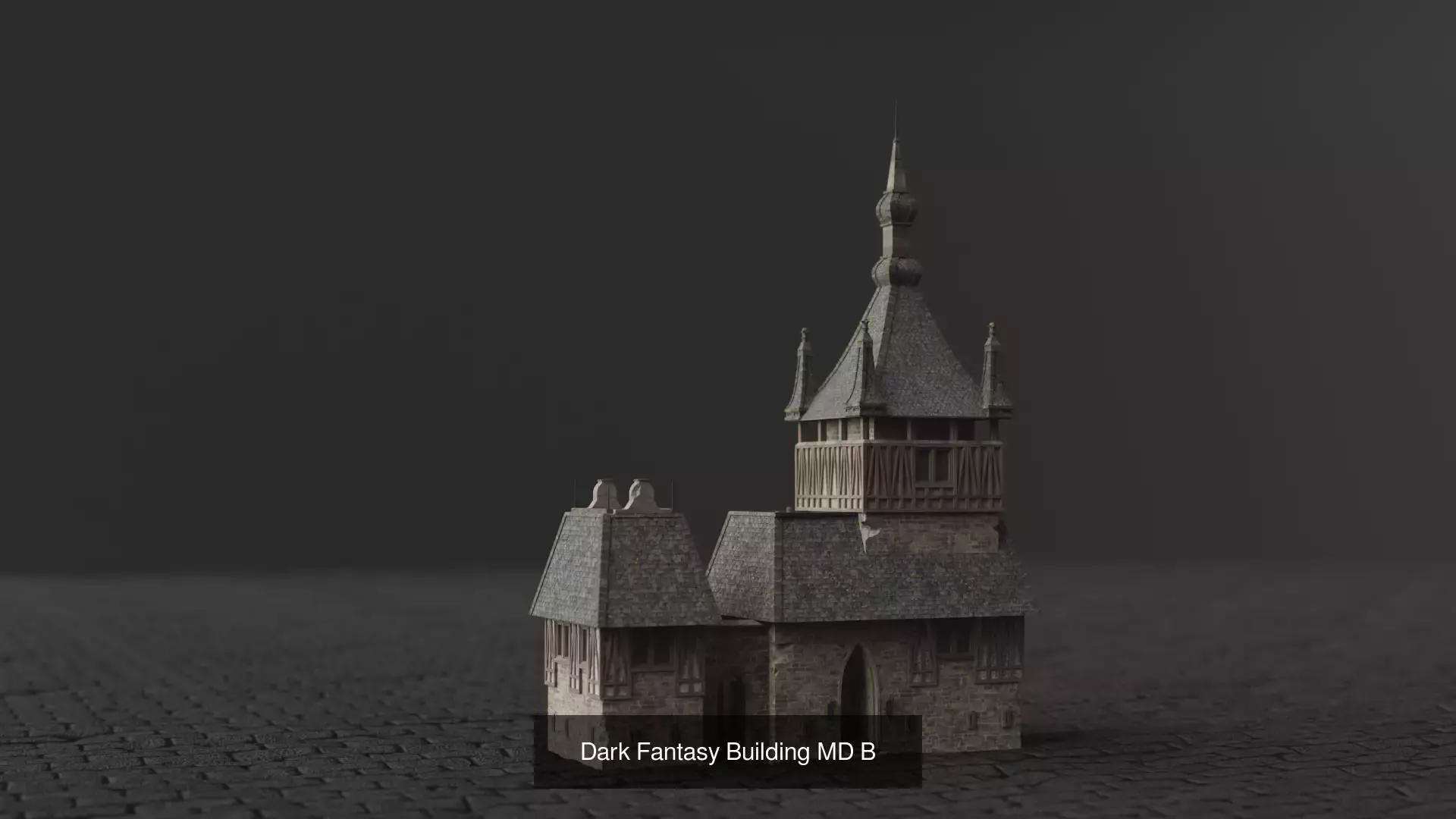 Dark Fantasy House 3D Model Collection_18