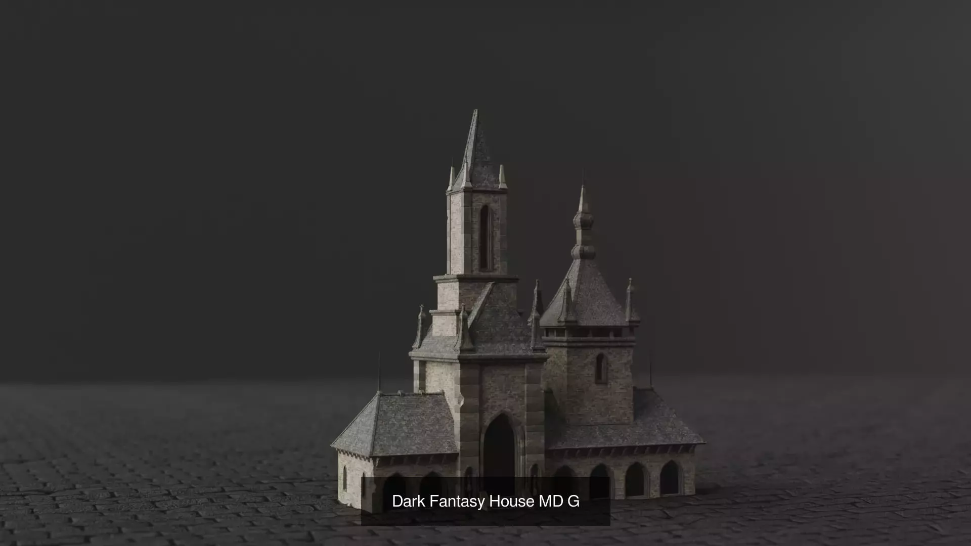 Dark Fantasy House 3D Model Collection_23