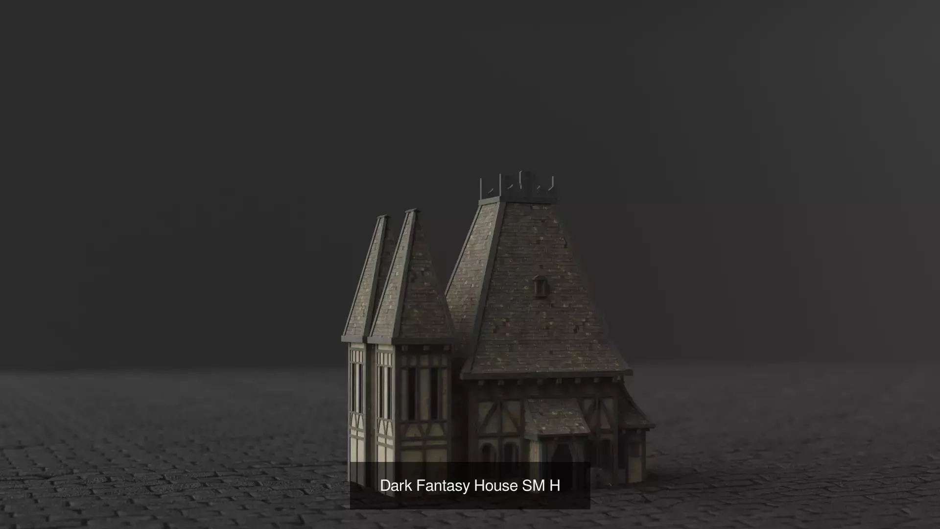 Dark Fantasy House 3D Model Collection_34