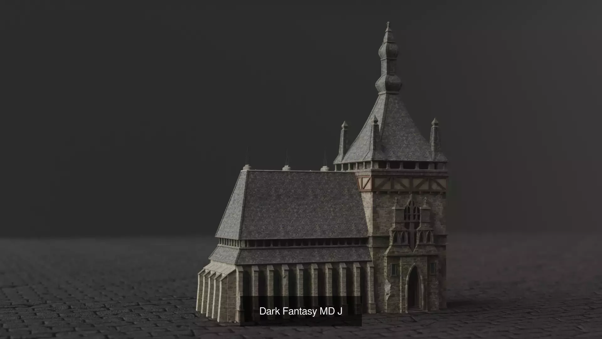 Dark Fantasy House 3D Model Collection_26