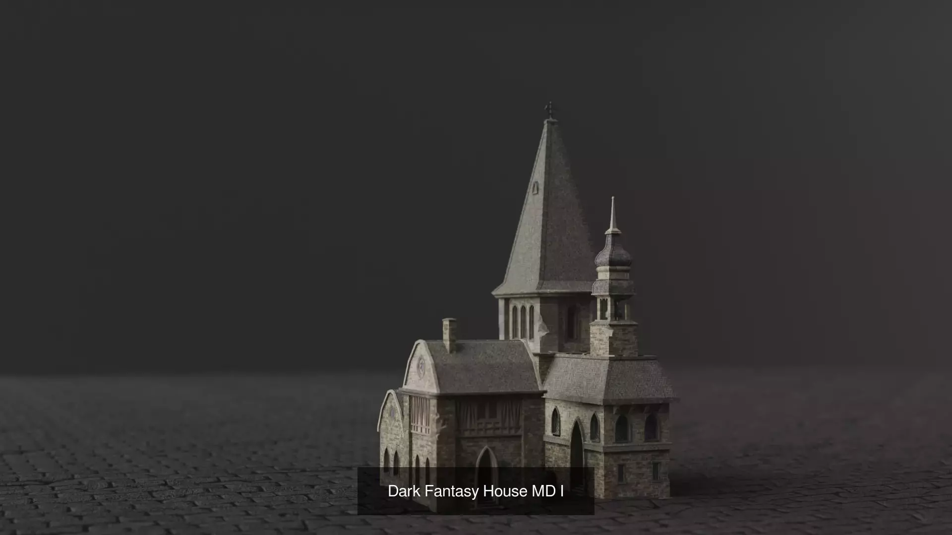 Dark Fantasy House 3D Model Collection_25