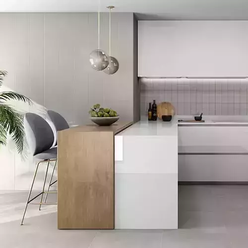 Seamless Navy Blue Ceramic Wall Tile With Thin Grout Grid