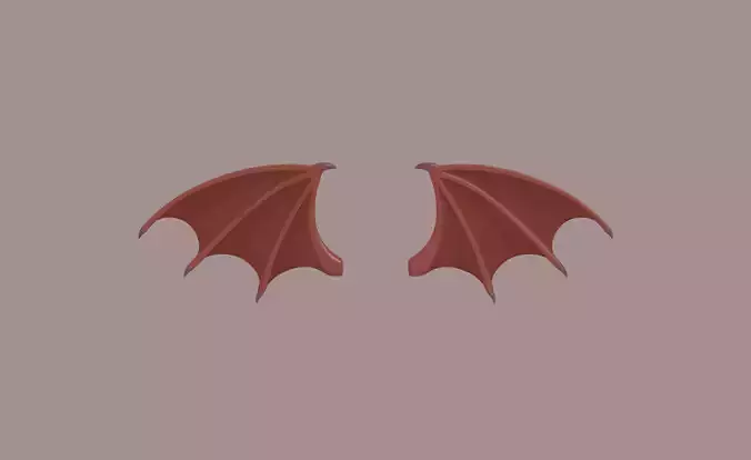 Devils Wings 3D model