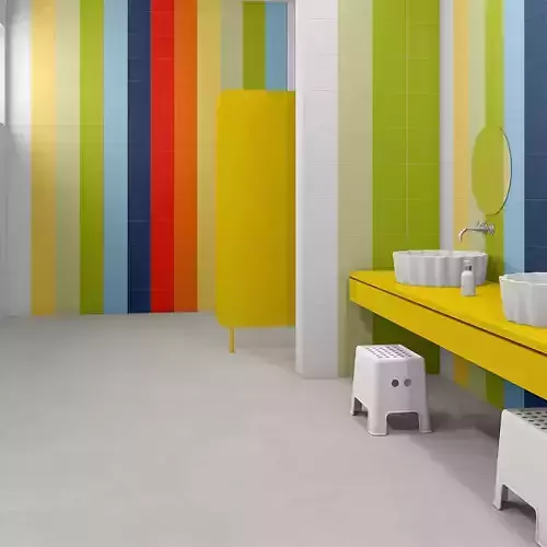 Seamless Lime Green Ceramic Tile