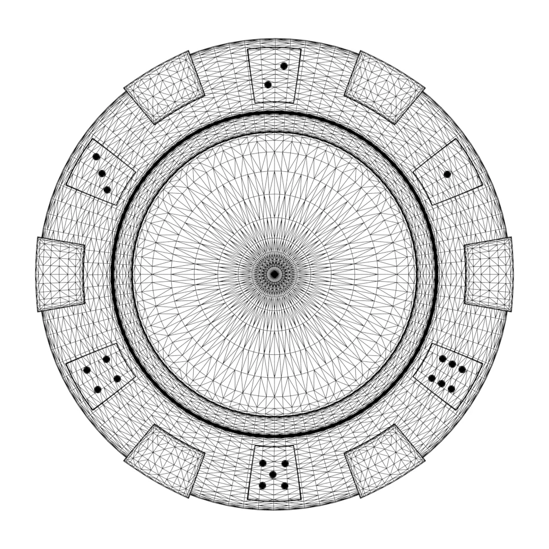 Pocker Chip 3D print model_4