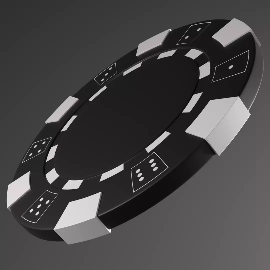 Pocker Chip 3D print model_0
