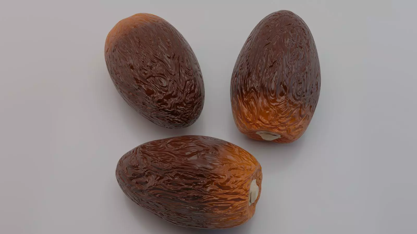 3D Date Fruit Model 3D model_1