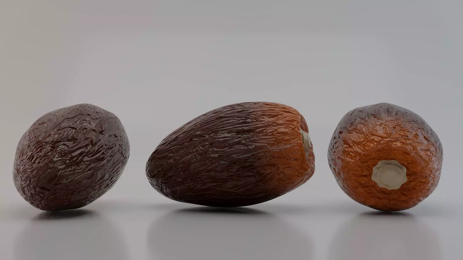 3D Date Fruit Model 3D model_2