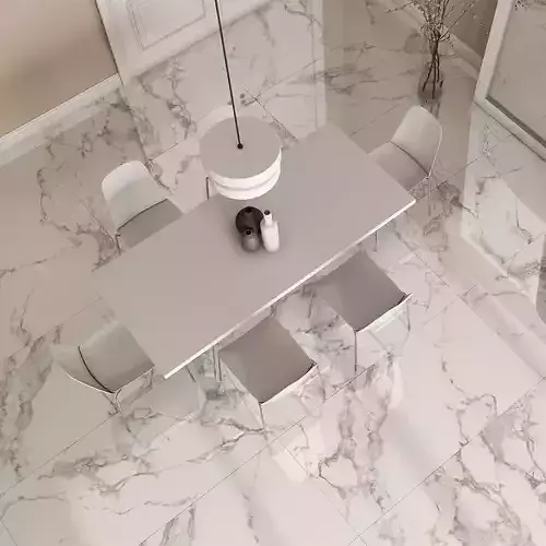 Seamless Bookmatched Calacatta Gold Marble Texture