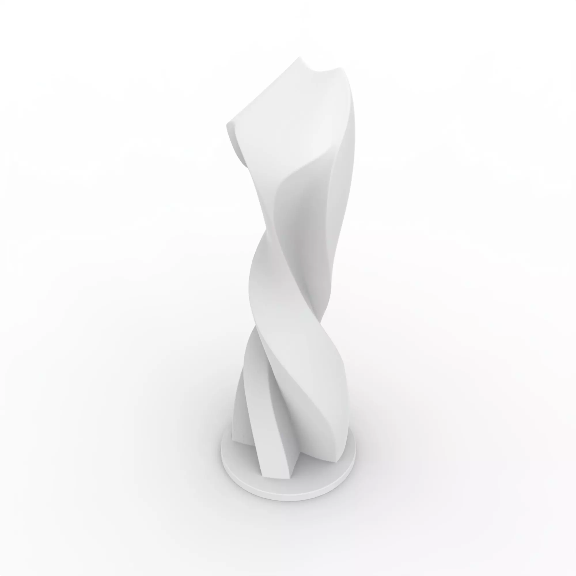 Minimalist Sculpture Tower 3D Printable Model 3D print model_4