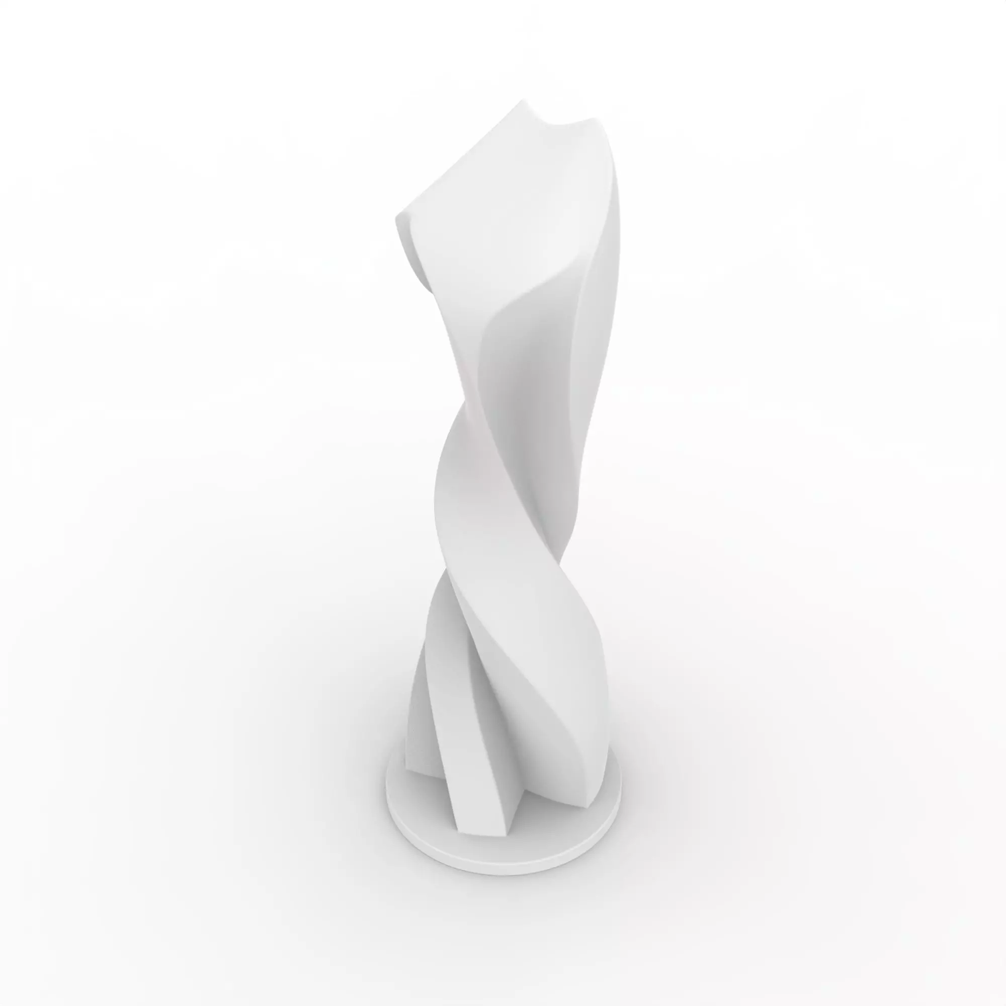 Minimalist Sculpture Tower 3D Printable Model 3D print model_3