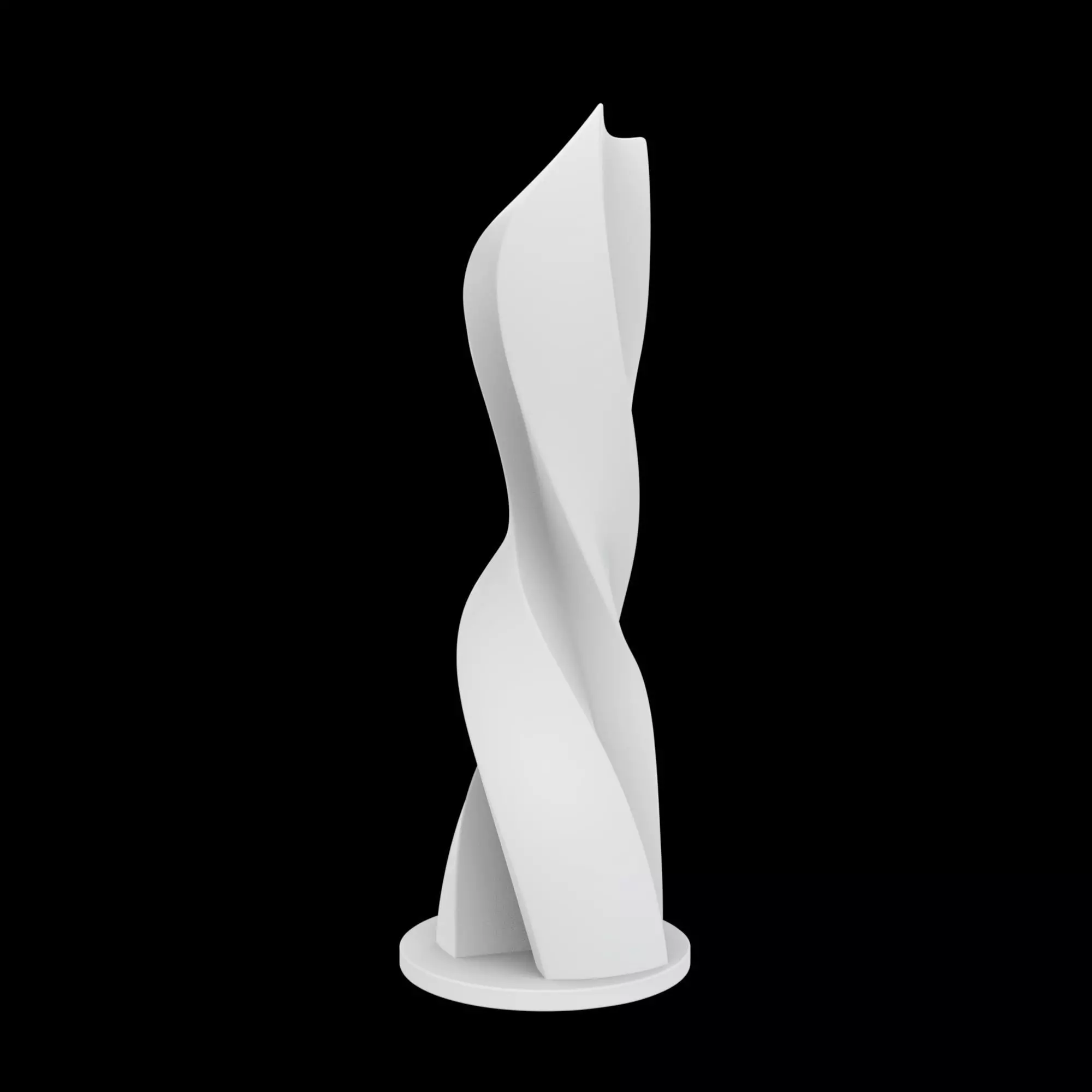 Minimalist Sculpture Tower 3D Printable Model 3D print model_1