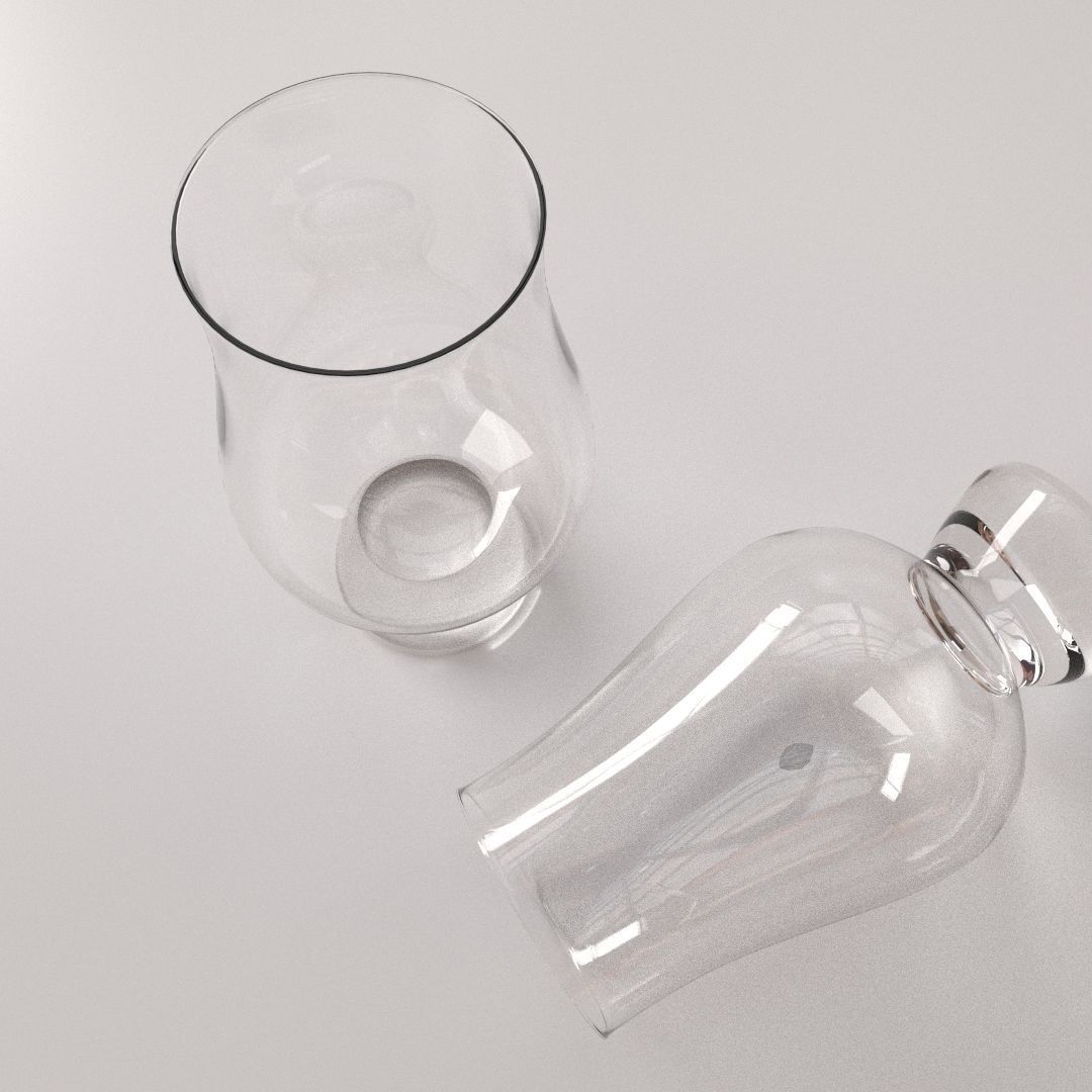 Whisky Glass 3D model_2