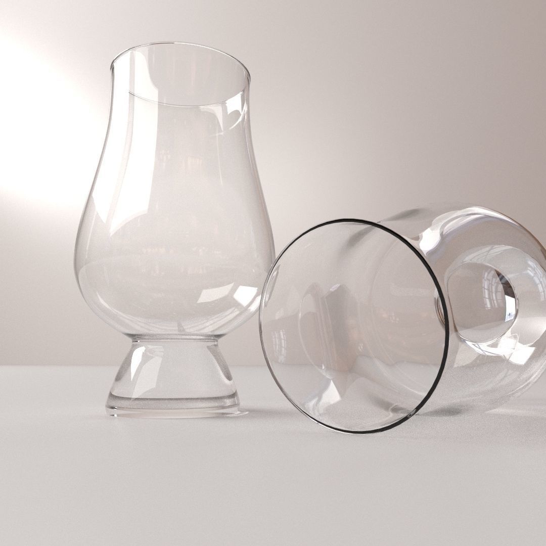 Whisky Glass 3D model_1