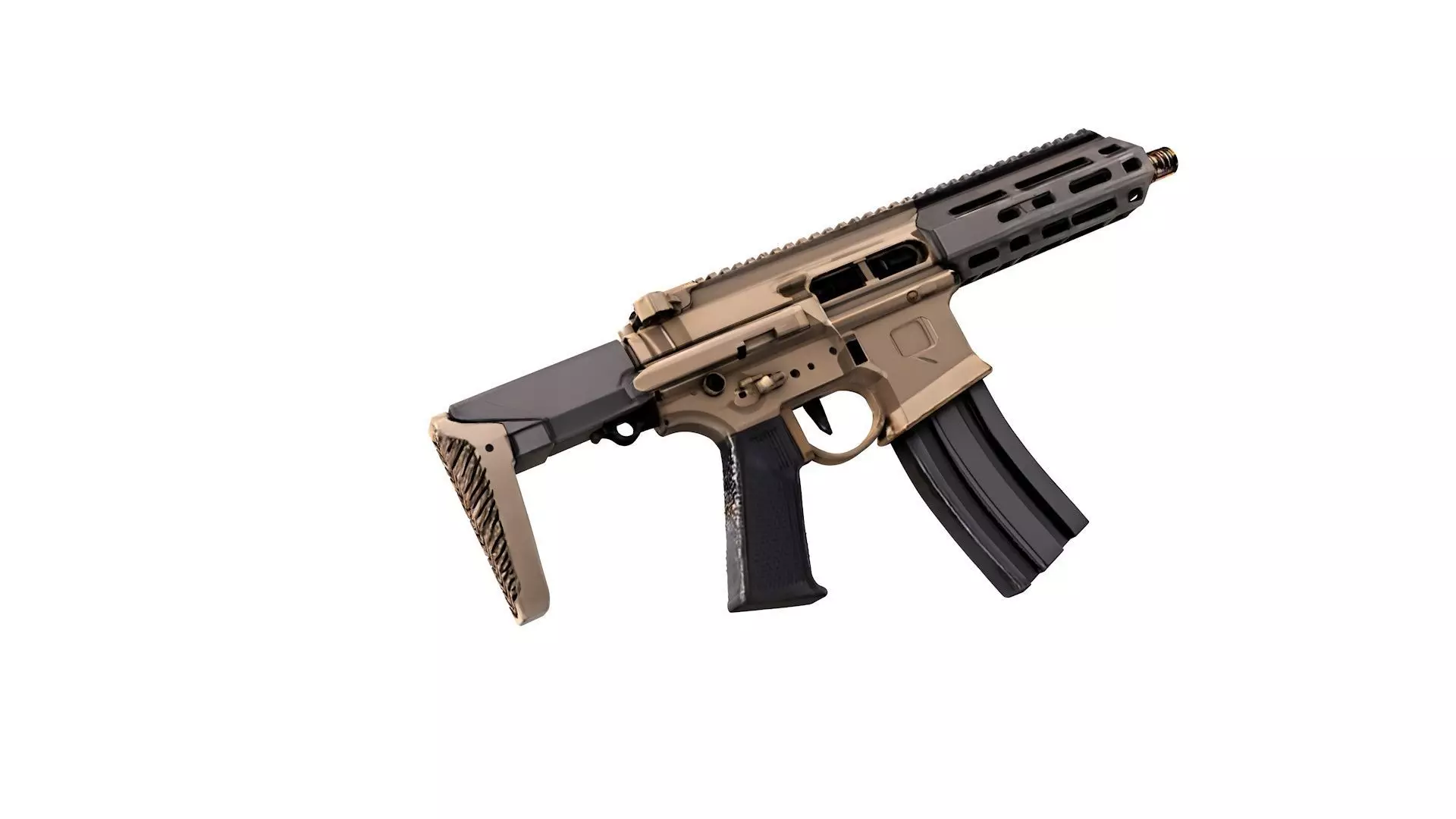 Badger 300BLK rifle  3D model_1