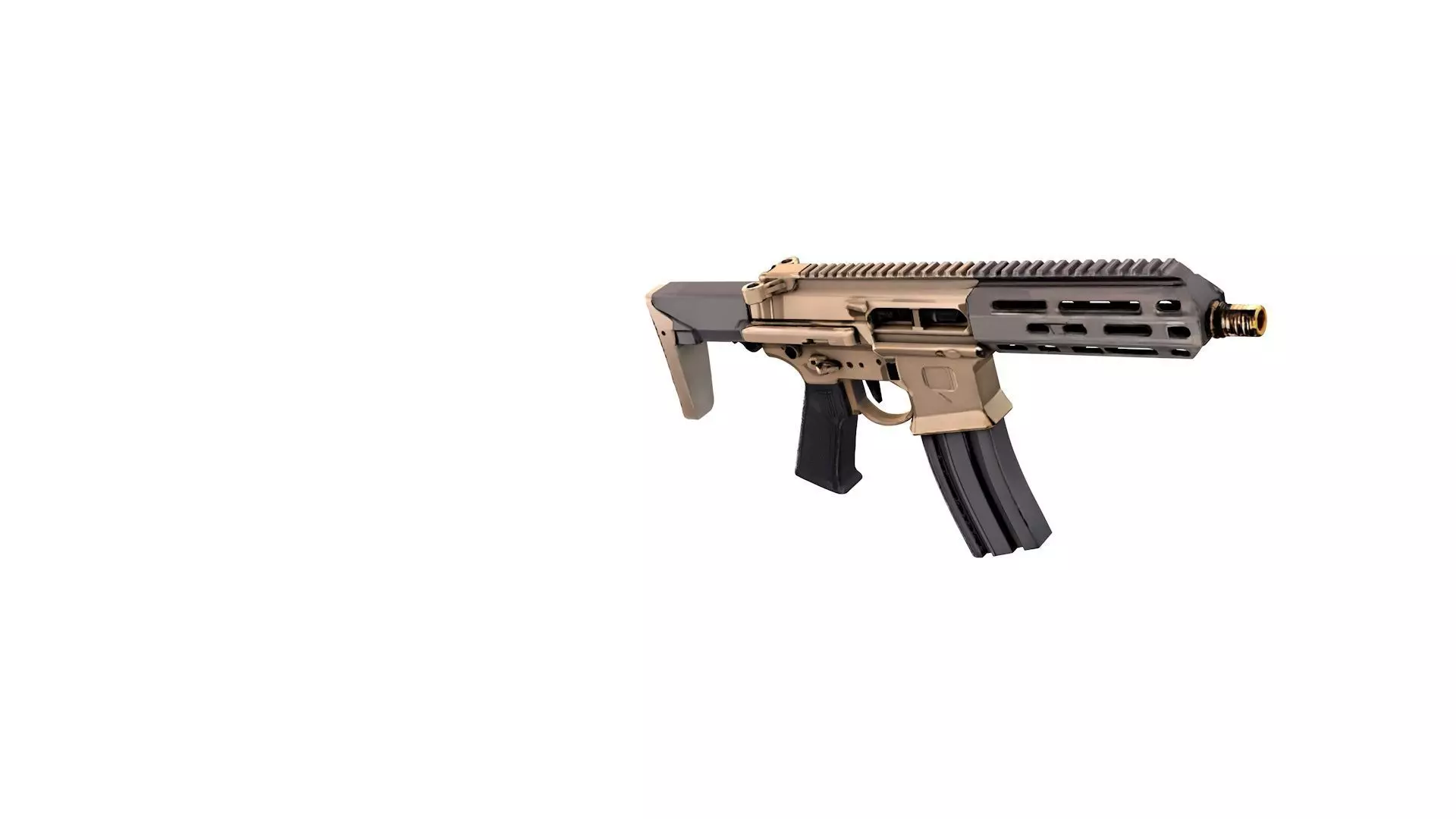 Badger 300BLK rifle  3D model_3