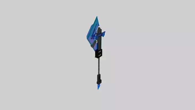 slicer sword model Low-poly 3D model