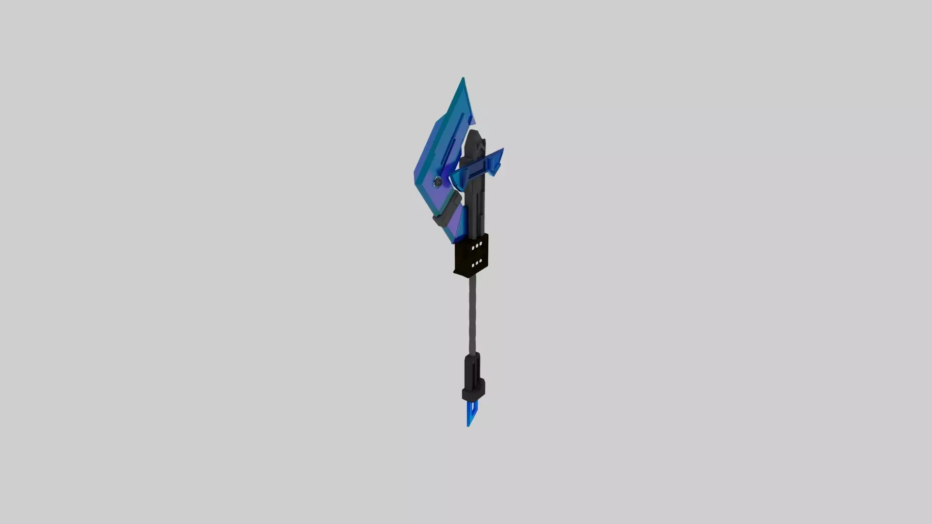 slicer sword model Low-poly 3D model_0