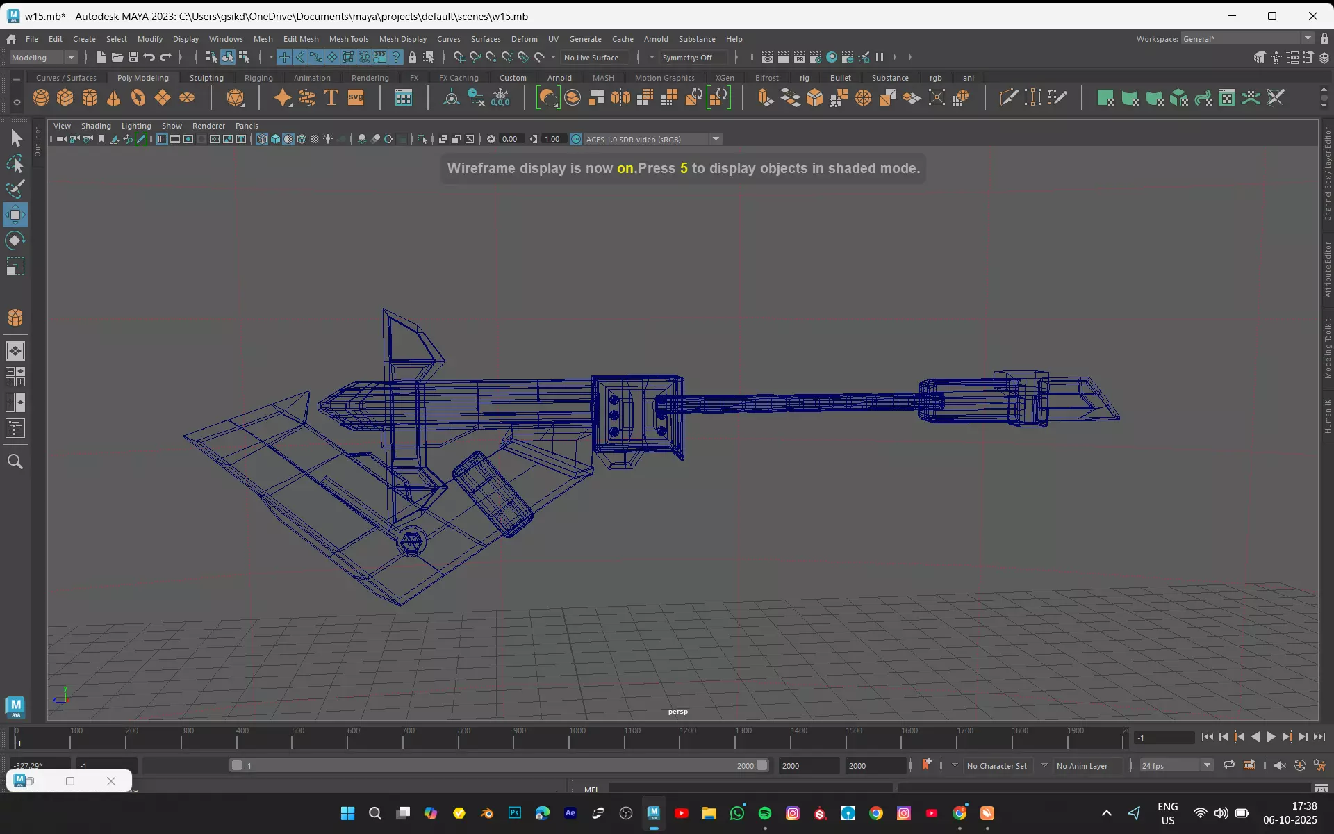 slicer sword model Low-poly 3D model_2