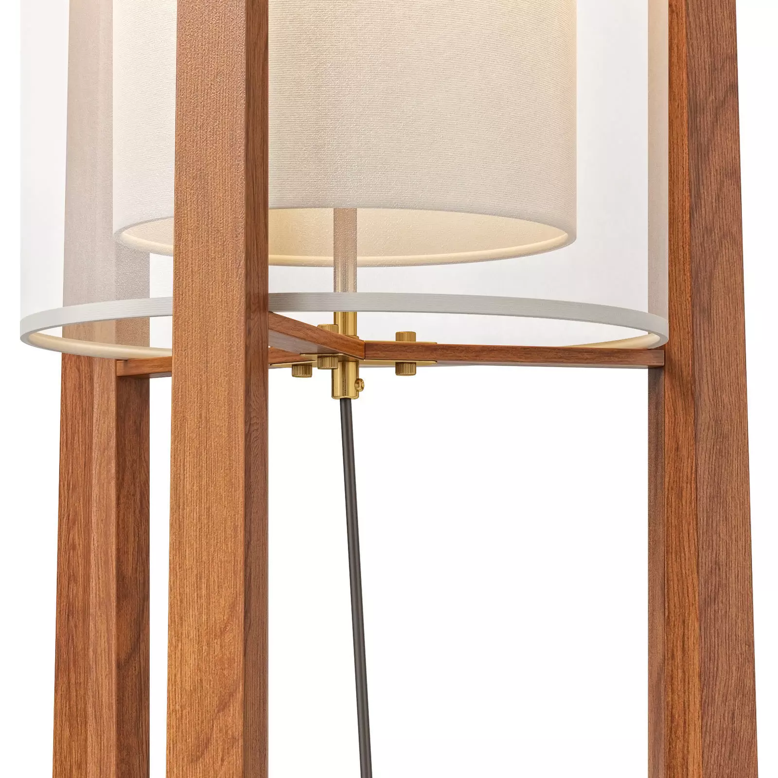 Dekorfine Quinn Lantern Floor Lamp 3D model_7