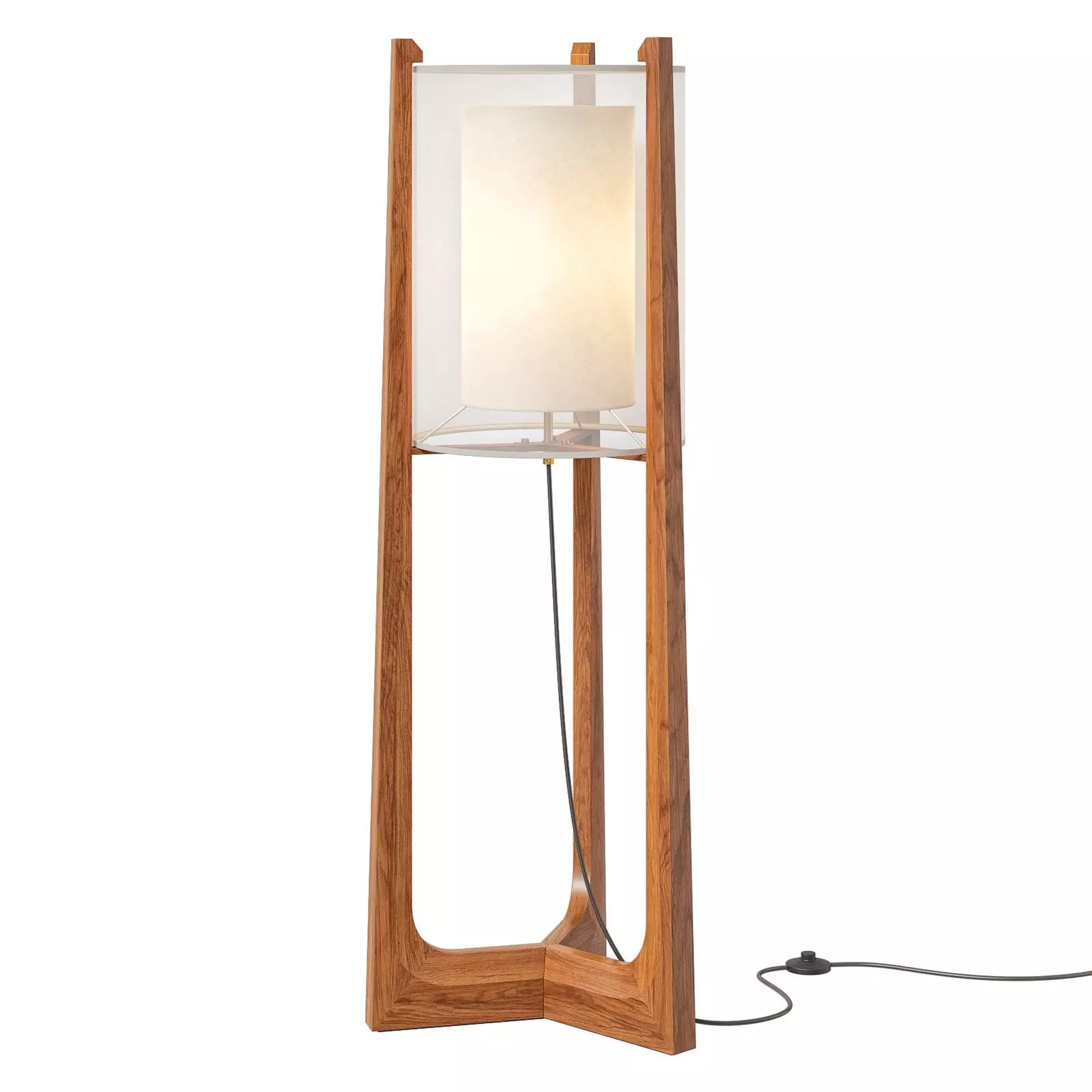 Dekorfine Quinn Lantern Floor Lamp 3D model_2